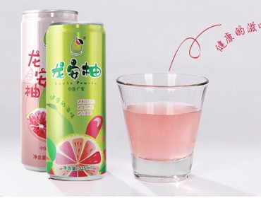 龍安柚果汁汽水